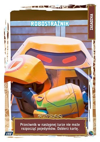 LEGO® NINJAGO® TCG9 - Nr 198: Robostrażnik