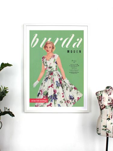 Plakat Burda Style 1956/07 