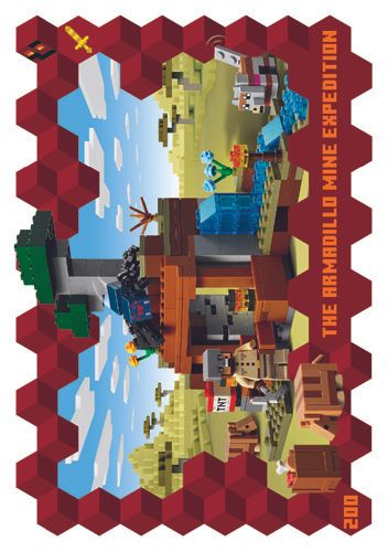 LEGO® Minecraft™ TCC3 - Nr  200: The Armadillo Mine Expedition