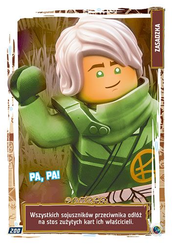 LEGO® NINJAGO® TCG9 - Nr 200: Pa, pa!