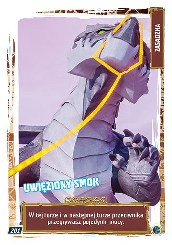 LEGO® NINJAGO® TCG9 - Nr 201: Uwięziony smok