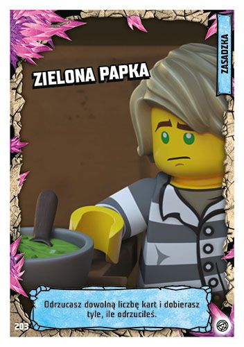 LEGO® NINJAGO® TCG8 - Nr 203: Zielona papka