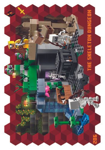 LEGO® Minecraft™ TCC3 - Nr  206: The Skeleton Dungeon