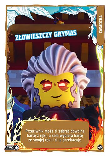 LEGO® NINJAGO® TCG10 - Nr 206: Złowieszczy grymas