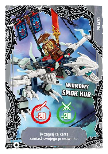 LEGO® NINJAGO® TCG11 - Nr 206: Widmowy smok Kur