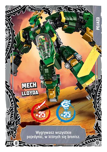 LEGO® NINJAGO® TCG11 - Nr 207: Mech Lloyda