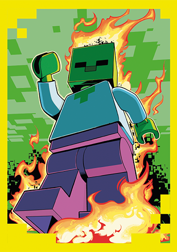 LEGO® Minecraft™ Stickers - Nr208