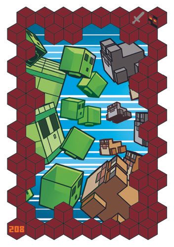 LEGO® Minecraft™ TCC3 - Nr  208: Slimes vs Frogs