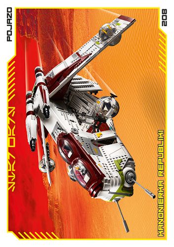 LEGO® Star Wars® TCC4 - Nr 208: Kanonierka Republiki