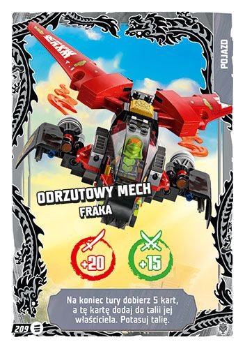 LEGO® NINJAGO® TCG11 - Nr 209: Odrzutowy mech Fraka