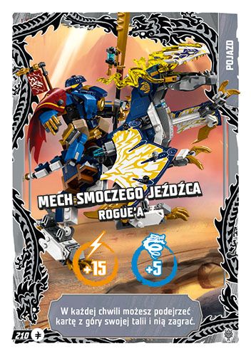 LEGO® NINJAGO® TCG11 - Nr 210: Mech smoczego jeźdźca Rogue'a