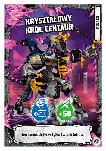 LEGO® NINJAGO® TCG8 - Nr 210: Kryształowy Król centaur