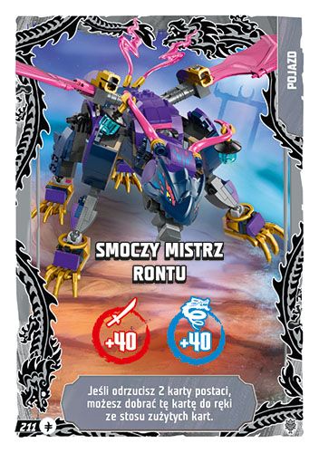 LEGO® NINJAGO® TCG11 - Nr 211: Smoczy mistrz Rontu