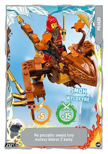 LEGO® NINJAGO® TCG10 - Nr 212: Smok Wyldfyre
