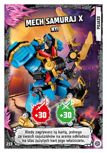 LEGO® NINJAGO® TCG8 - Nr 213: Mech Samuraj X Nyi