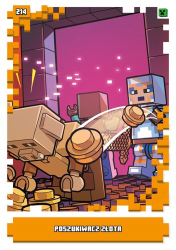 LEGO® Minecraft™ - Nr214: Poszukiwacz złota