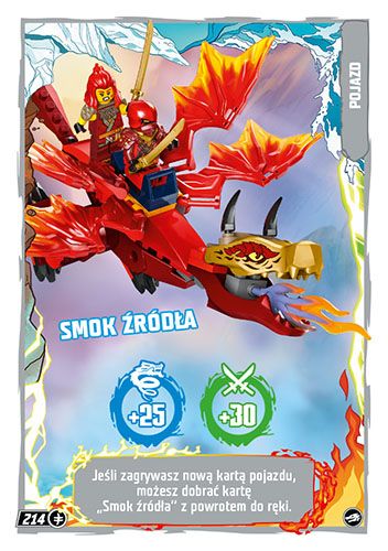 LEGO® NINJAGO® TCG10 - Nr 214: Smok źródła