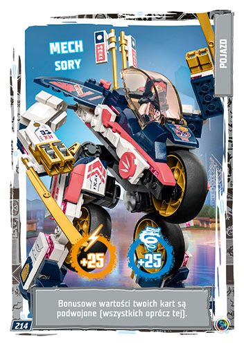 LEGO® NINJAGO® TCG9 - Nr 214: Mech Sory