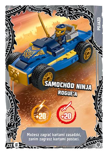 LEGO® NINJAGO® TCG11 - Nr 215: Samochód ninja Rogue'a
