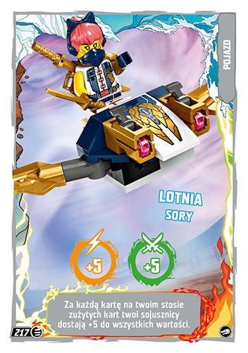 LEGO® NINJAGO® TCG10 - Nr 217: Lotnia Sory
