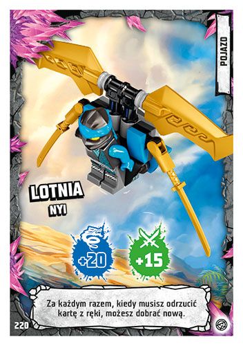 LEGO® NINJAGO® TCG8 - Nr 220: Lotnia Nyi