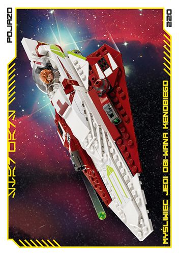 LEGO® Star Wars® TCC4 - Nr 220: Myśliwiec Jedi Obi-Wana Kenobiego