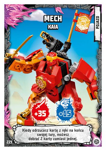 LEGO® NINJAGO® TCG8 - Nr 221: Mech Kaia