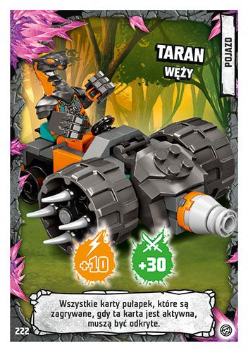 LEGO® NINJAGO® TCG8 - Nr 222: Taran węży