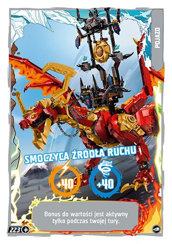 LEGO® NINJAGO® TCG10 - Nr 223: Smoczyca źródła ruchu