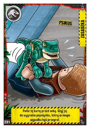 LEGO® Jurassic World™ - Nr 231: Psikus