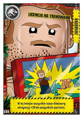 LEGO® Jurassic World™ - Nr 235: Licencja na trenowanie