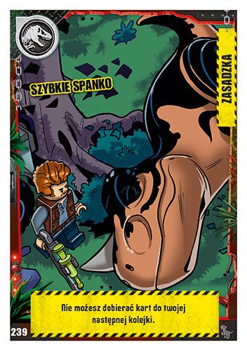 LEGO® Jurassic World™ - Nr 239: Szybkie spanko