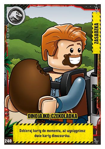 LEGO® Jurassic World™ - Nr 240: Dinojajko czekoladka