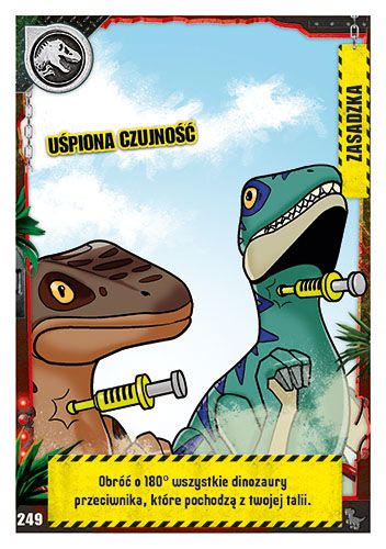 LEGO® Jurassic World™ - Nr 249: Uśpiona czujność