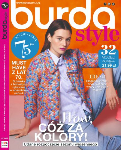 Roczna prenumerata magazynu Burda Style