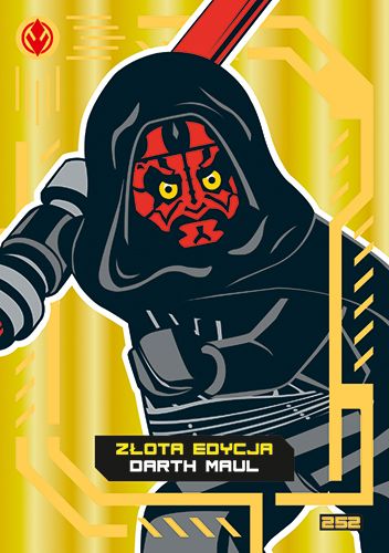 LEGO® Star Wars® TCC4 - Nr 252: Złota edycja Darth Maul
