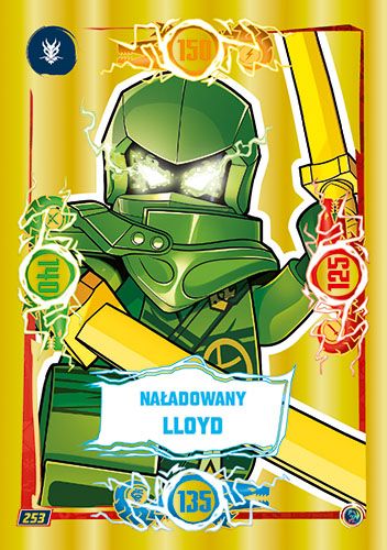 LEGO® NINJAGO® TCG9 - Nr 253: Naładowany Lloyd
