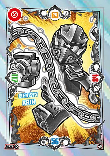 LEGO® NINJAGO® TCG10 - Nr 253: Cienisty Arin
