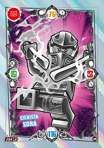 LEGO® NINJAGO® TCG10 - Nr 254: Cienista Sora