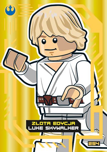 LEGO® Star Wars® TCC4 - Nr 254: Złota edycja Luke Skywalker