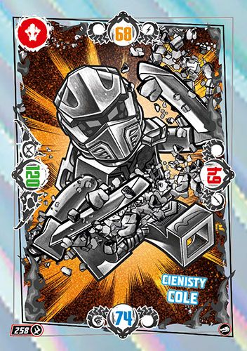 LEGO® NINJAGO® TCG10 - Nr 258: Cienisty Cole