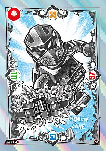 LEGO® NINJAGO® TCG10 - Nr 260: Cienisty Zane