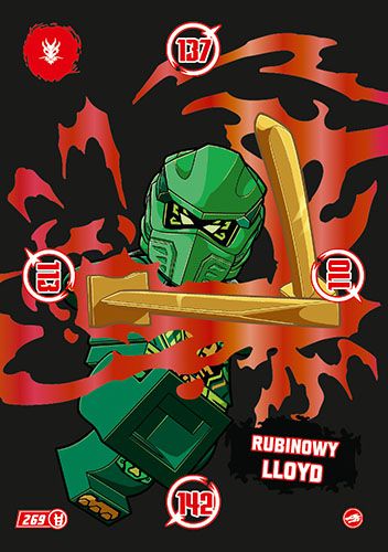 LEGO® NINJAGO® TCG10 - Nr 269: Rubinowy Lloyd