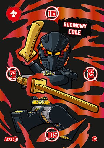 LEGO® NINJAGO® TCG10 - Nr 271: Rubinowy Cole