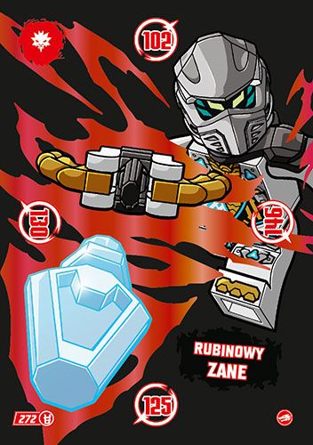 LEGO® NINJAGO® TCG10 - Nr 272: Rubinowy Zane