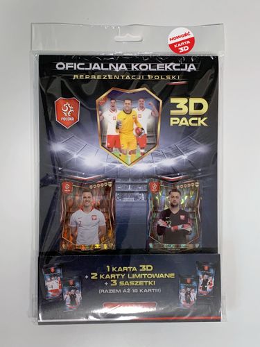 Oficjalna Kolekcja Kart Reprezentacji Polski - Multipack 3D
