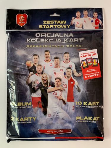 Oficjalna Kolekcja Kart Reprezentacji Polski - Zestaw Startowy 3D