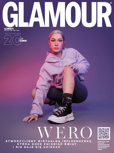 Glamour 3/2023 z kosmetykiem (plasterki Faceboom)
