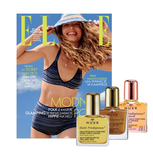 Elle 8/2021 z olejkiem NUXE 