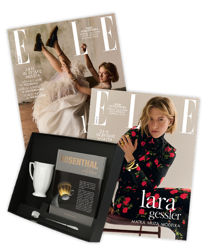 Roczna prenumerata magazynu Elle z prezentem Zestawem Rosenthal